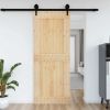 Door NARVIK 35.4"x82.7" Solid Wood Pine