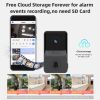 WiFi Video Doorbell Camera Digital Ring Connect Wireless Security Intercom Outdoor Eye Peephole Smart Home Voice Phone Door Bell