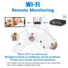 TY9 Mini WiFi Camera Remote Monitoring Infrared Night Vision Recording HD Home Security Surveillance Micro USB Plug Camcorder built in 32GB