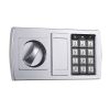 Electronic Safe - 1.8cf Solid Steel Safe with Numeric Keypad and 2 Manual Override Keys for Home or Office (Dark Gray)