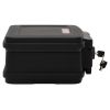 Safe Box Black 15"x12.8"x6.5" Polypropylene