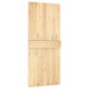 Door NARVIK 35.4"x82.7" Solid Wood Pine