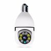 Security Camera Light Bulb 360° E27 Home Cam Wireless Waterproof CCTV Monitor