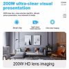 Security Camera Light Bulb 360° E27 Home Cam Wireless Waterproof CCTV Monitor