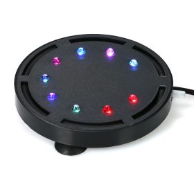 Fish Tank Landscaping Decoration Seven-color Aquarium Light LED Diving Light Fish Tank Light (Option: B-US)