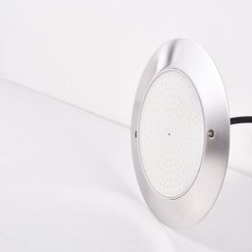 Outdoor Landscape Ultra-thin Led Stainless Steel Swimming Pool Light (Option: White-35W)