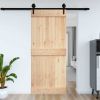 Door NARVIK 39.4"x82.7" Solid Wood Pine