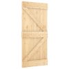 Door NARVIK 37.4"x82.7" Solid Wood Pine