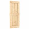 Door NARVIK 33.5"x82.7" Solid Wood Pine