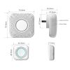 433MHZ Wireless Smart Doorbell LED Light 36 Songs Welcome Home Security EU US Pulg Button Doorbell