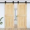 Door NARVIK 33.5"x82.7" Solid Wood Pine